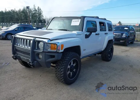 2006 Hummer H3 Suv z USA, uszkodzony, nr VIN 5GTDN136868289544